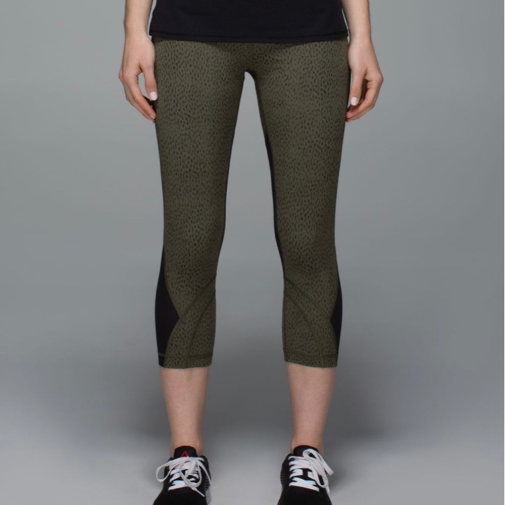 Lululemon Run Inspire Crop size 4